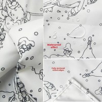 Nouvelle tapisserie géométrique abstraite en polyester à colorier soi-même, lavable, décoration murale pour chambre d'enfant, 100x140cm