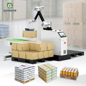 เครื่องจักรวางซ้อนพาเลทอัตโนมัติสำหรับกระป๋อง ถุง ภาชนะ ทอโบต อาร์ม กระดาษแกน และวัสดุอื่นๆ - Product Image 1