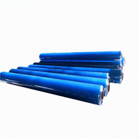 Film PVC Super Transparent, Rouleau de Plastique Flexible Haute Transparence, Feuille PVC Transparente Multi-usages pour Emballage et Couverture de Surface