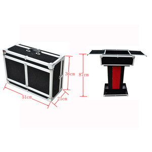 G0054 Folding Magic <b>Table</b>, King Magic Magic Props, Magic Box, Magician's Stage Carousel - Product Image 1