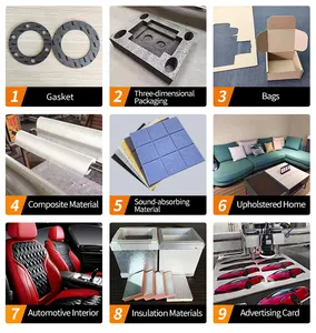 เครื่องตัดกระดาษลูกฟูก Sm Cnc 1625 กล่องบรรจุเครื่องมีดสั่น