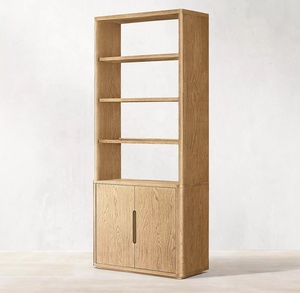 Bibliothèque ouverte en bois exquise de haute qualité villa <span class=keywords><strong>club</strong></span> home <span class=keywords><strong>club</strong></span> exportation peut personnaliser les meubles de salon d'étude - Product Image 2