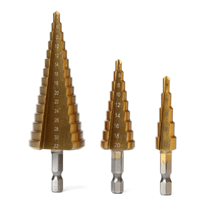 12-32Mm Chế Biến Gỗ Titan Bước Khoan Bit Wist Khoan Lổ Bước Khoan Với Hình Lục Giác Chân Chính Xác Cắt - Product Image 1