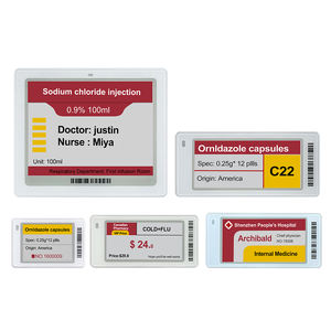 Soluciones Inteligentes para el Cuidado de la Salud, Etiqueta Electrónica para Puerta, Pantalla Grande a Color E-Paper E-Ink, Etiquetas Digitales ESL para Hospitales - Product Image 1