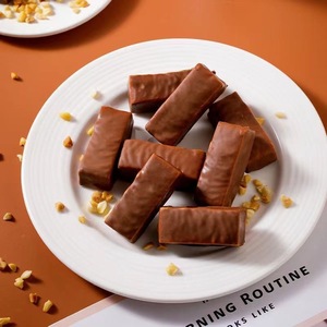 Barra Energética <span class=keywords><strong>de</strong></span> Chocolate con Cacahuetes y Nueces <span class=keywords><strong>de</strong></span> Alta Calidad al por Mayor, 390g, Golosina Saborosa para Satisfacer el Apetito - Product Image 5