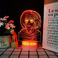 Lampe LED fantaisie Anime à commande tactile, projecteur d'étoiles et de galaxie, veilleuse télécommandée à intensité variable