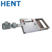 Vanne de dérivation pneumatique industrielle à 3 voies, haute température 550°C, en alliage, pour cimenterie, centrale électrique, transport de céréales