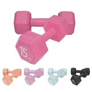 High Adjustable Hex Dumbbell Hand <b>Weight</b> Sets 5/10/15/20lbs 5 Colors Exercise Fitness <b>Free</b> <b>Weights</b> Women Men Home Gym Equipment - Product Image 2