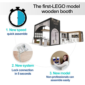 # Sistema di Montaggio Rapido per Stand Fieristici di Bagno e Cucina, Attrezzatura per Esposizioni Commerciali - Product Image 4