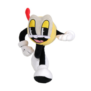 Peluche de <span class=keywords><strong>Cuphead</strong></span>, Personaje de Videojuego, Cabeza Redonda Amarilla, Suave, para Colección - Product Image 1