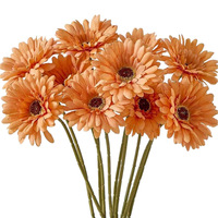 Buket Bunga Sutra Buatan Gerbera Daisies Gaya Eropa Bunga Awet Romantis Suasana Pernikahan Liburan