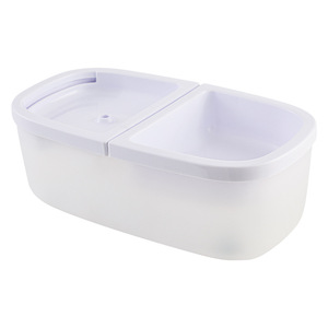Comedero automático para mascotas dos en uno, cuenco para perros y gatos de acero y plástico para uso familiar transfronterizo directo de fábrica para <span class=keywords><strong>trabajo</strong></span> de <span class=keywords><strong>ONG</strong></span> - Product Image 5