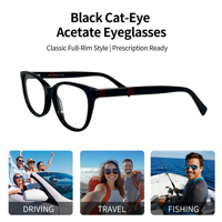 Monturas de Gafas Grandes de Diseño Cuadrado con Aro Completo para Gafas de Lectura con Lentes de PC