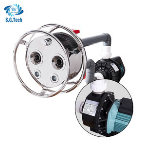Dispositivo de <span class=keywords><strong>entrenamiento</strong></span> de chorro de agua contracorriente de acero inoxidable Water Crown para piscinas, accesorios para piscinas, suministro de fábrica - Product Image 1