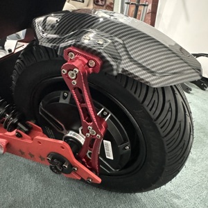 Black Silver F8 <b>72V</b> 30-60Ah <b>Battery</b> 60-180KM Range Electric Scooter Powerful 16 Inch Tire QS Motor NFC Card Start Adult Scooter - Product Image 5