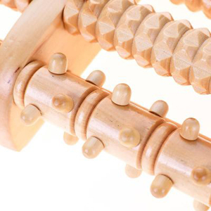 Rullo per Massaggio Piedi di Alta Qualità con Cinque File, per Uso Domestico Quotidiano, Rullo in Legno per Massaggio Piedi in Vendita - Product Image 4