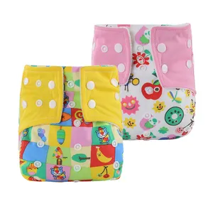 尿布套可重复使用的廉价布可水洗婴儿口袋布尿布定制布尿布