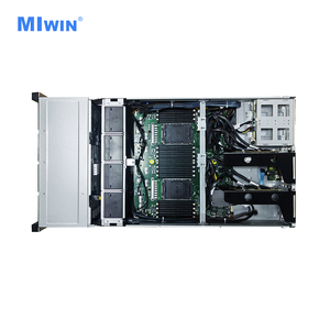Servidor de Almacenamiento MIwin Personalizado con Doble CPU Intel de 4ª/5ª Generación, 6 Ranuras PCIE 5.0 X16, 36 Bahías para Discos Duros NVME/SAS de 3.5 Pulgadas, 32 DDR5, 4U, 36 Discos - Product Image 2