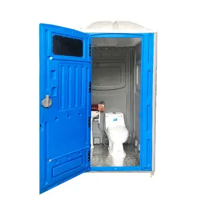 PT05 двухслойный пластиковый керамический туалет, наружный мобильный Новый Простой туалет с душевой кабиной/индивидуальный мобильный туалет