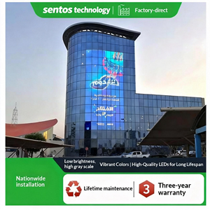 屋内フルカラーガラススクリーン<span class=keywords><strong>LED</strong></span>透明ディスプレイ高精細広告スクリーン3.91-7.82 800cd輝度3年保証 - Product Image 4