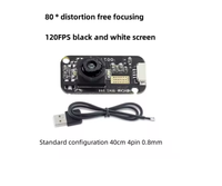 120 çerçeve yüksek hızlı göz izleme göz izci Iris tanıma GC0308 modülü 300000 piksel USB sürücü ücretsiz modülü