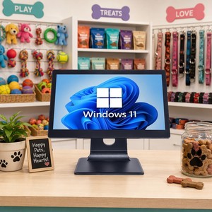 High Performance 15.6" Terminal-Frameless Design Ultra-Thin Cash Register Capacitive Touch Screen Wi-Fi 6 12-Month - Product Image 2