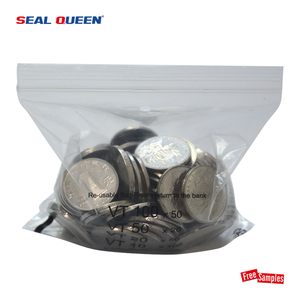 Con Dấu Nữ Hoàng Ngân Hàng Tiền Xu Tiền Gửi Tái Sử Dụng Dây Kéo Thanh Trượt Túi Với Logo Hiển Nhiên Tái Chế An Ninh <span class=keywords><strong>Ziplock</strong></span> Túi - Product Image 3