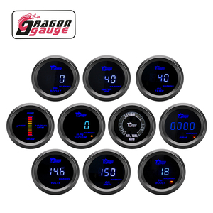 Dragon đo 2 ''52mm tự động kỹ thuật số màu xanh dẫn nhiệt độ nước đo 40-150 C với cảm biến nhiệt độ nước phổ quát cho xe (6114) - Product Image 3