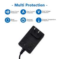 Livraison rapide 27V 0.6A 16.2W EU US UK AR prise alimentation 16W chargeur adaptateur secteur universel avec protection contre les courts-circuits