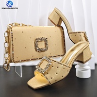 Sinya Nouvelle Collection – Chaussures Décontractées pour Femme en Cuir Véritable de Haute Qualité (5,5 cm) avec Sac Assorti – Magnifique Ensemble pour Fêtes et Mariages
