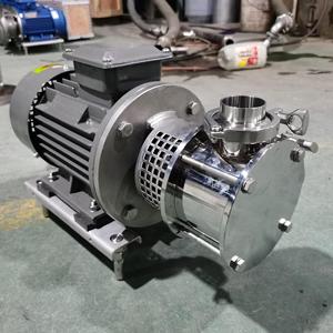 1.5KW miele in acciaio inox sorso volumetrico positivo del carrello sanitario pompa flessibile girante del rotore - Product Image 6