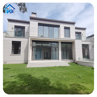 Ventana Abatible de Aluminio con Rotura de Puente Térmico y Doble Acristalamiento, Diseños de Seguridad Antirrobo para Proyectos de Casas y Villas Personalizadas