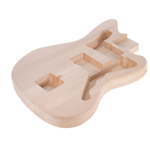 Cuerpo de guitarra de tilo personalizado estilo leopardo sin acabar para construcción DIY - Product Image 2