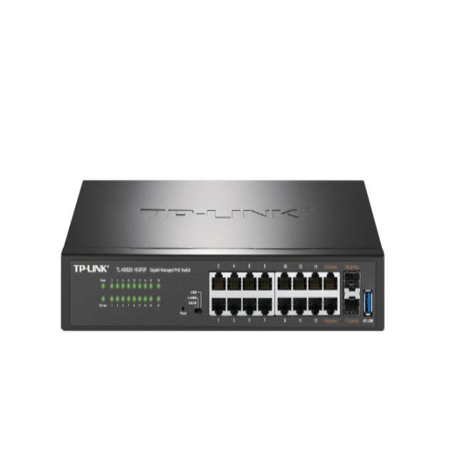 Full gigabit cloud management PoE switch TL-NS620-16GP2F