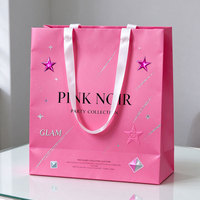 Sac fourre-tout en papier cartonné recyclable, sac de shopping personnalisé avec logo pour boutique de vêtements, sac en papier pour boutique