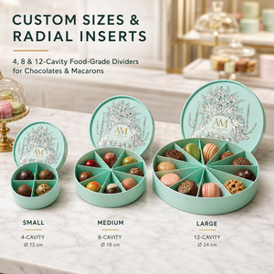 Custom Print Biodegradable Paperboard Food Storage Containers with Lids Luxury Chocolate Bon Bon <b>Gift</b> <b>Box</b> <b>Round</b> Shape Paper Tube - Product Image 3