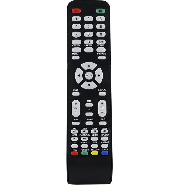 Custom New Replaced TV Remote Control Fixed Code ABS Material for Smart LCD LED TV RCA RTV32Z2SM Y SANSUI Wholesale