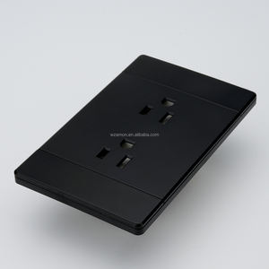 Interrupteurs et prises électriques muraux légers, fins et ultra-minces, de couleur gay, pour le Mexique, l'Équateur et la <span class=keywords><strong>Colombie</strong></span> - Product Image 6