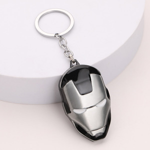 Film entourant The <span class=keywords><strong>Avengers</strong></span> Iron Man Metal Car Chain Link Pendant anime custom accessories designer cute keychains - Product Image 4
