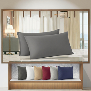Funda de cojín cuadrada de punto personalizada de fábrica, suave como piel de melocotón, para uso en el hogar y hoteles, venta al por mayor con MOQ bajo - Product Image 3