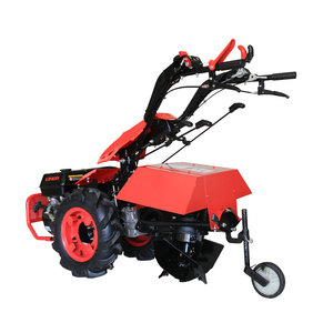 Tractor Agrícola de Dos Ruedas con Arado Rotatorio Giratorio y Azada Rotatoria Modelo 740ps con Hon. Motor GX390 con Arranque Eléctrico, Certificado CE - Product Image 1