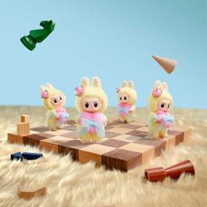 100% Original pour Pop Mart La Bubu Monsters Let's Checkmate Series Figurine en vinyle et peluche, Pendentif de sac, Porte-clés, Cadeau - Product Image 3
