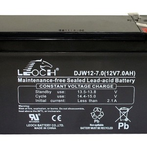 Leoch Djw12-7.0 12V 7Ah Sealed Lead Acid <b>Battery</b> For <b>Ups</b> Power Supply - Product Image 3
