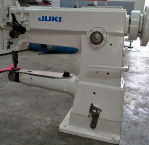 Máquina de Coser Industrial Juki DSC-246 Usada en Japón, de Boca Pequeña, para Materiales Gruesos de Cuero - Product Image 4