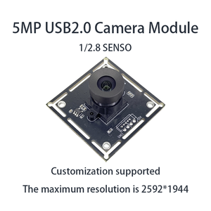 โมดูลกล้อง USB มุมกว้าง 100 องศา ความละเอียด 5MP 30fps เซ็นเซอร์ CMOS แบบเสียบใช้งานได้ทันที รองรับ OTG พร้อมระบบจดจำใบหน้า กล้องเว็บแคมสำหรับใช้งานภายในอาคาร - Product Image 1