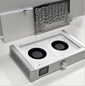 <span class=keywords><strong>Aspiradora</strong></span> Profesional para Salón de Uñas OEM TP818, Cuadrada, de Plástico, Eléctrica, Doble Turbo, Alta Succión, con 4500 RPM - Product Image 6