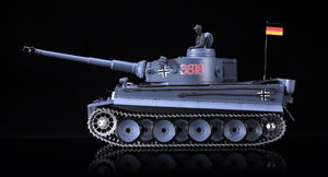 Henglong टैंक 3818-1 के साथ बिजली के आर सी टैंक 1/16 जर्मन टाइगर मैं बिक्री के लिए धुआं रिमोट कंट्रोल खिलौने - Product Image 3