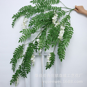 ดอกวิสทีเรียประดิษฐ์แบบแขวนผนัง ตกแต่งบ้าน ตกแต่งเพดาน - Product Image 4
