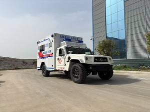 Ambulancia <span class=keywords><strong>todoterreno</strong></span> Dongfeng Mengshi 4x4 completamente nueva, ambulancia para emergencias en todo tipo de terreno - Product Image 3
