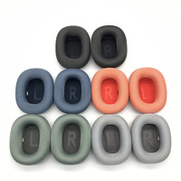 Coussinets d'oreille de remplacement MQ compatibles avec les écouteurs Apple AirPods Max, en cuir souple et mousse à mémoire de forme, accessoires.